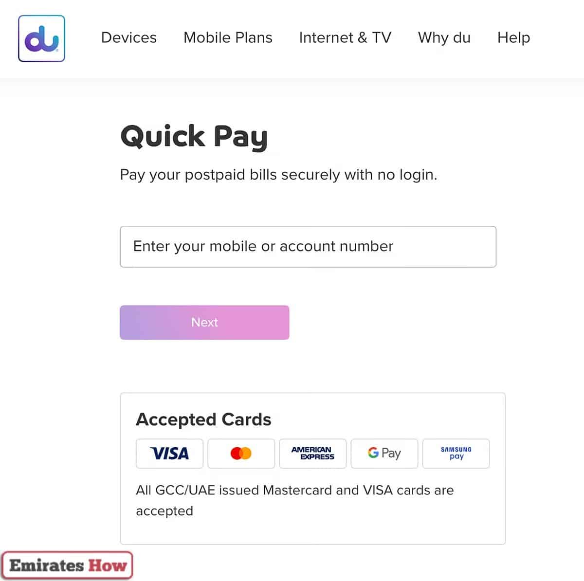 Du Quick Pay