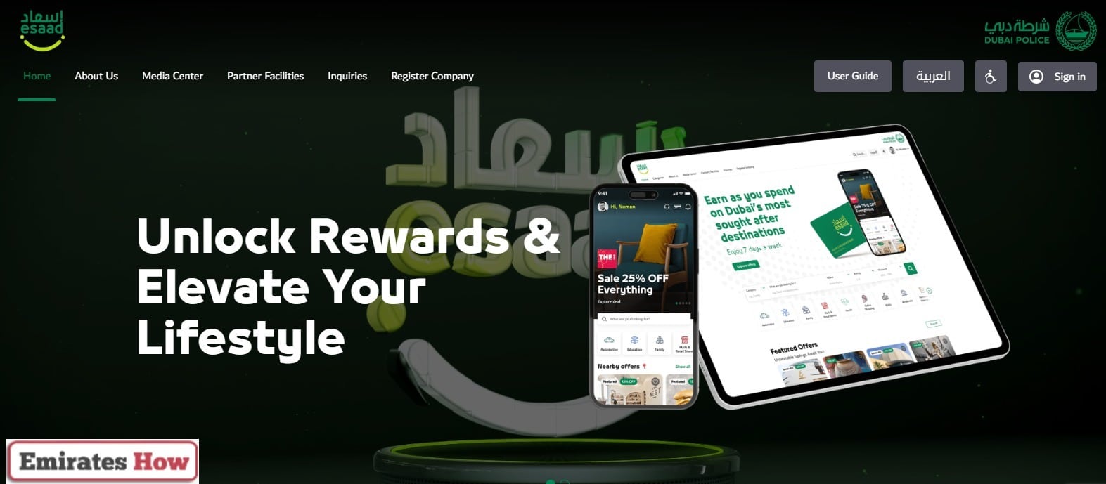 How to Apply for Esaad Card for Golden Visa Holders