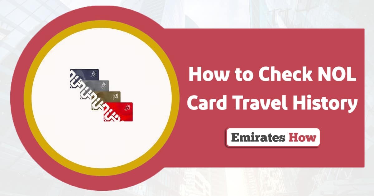 How to Check NOL Card Travel History? Easiest Ways