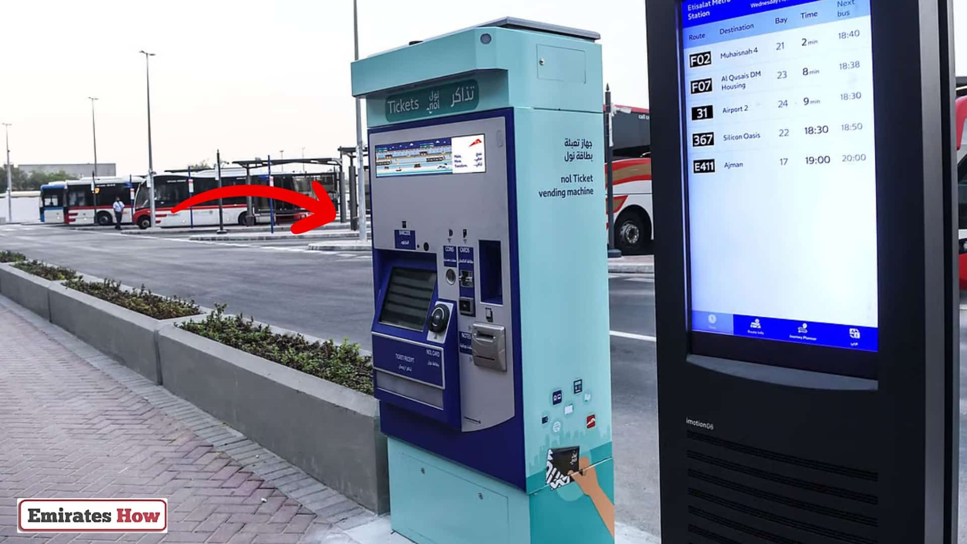 Top-Up Nol Card at Bus Stops